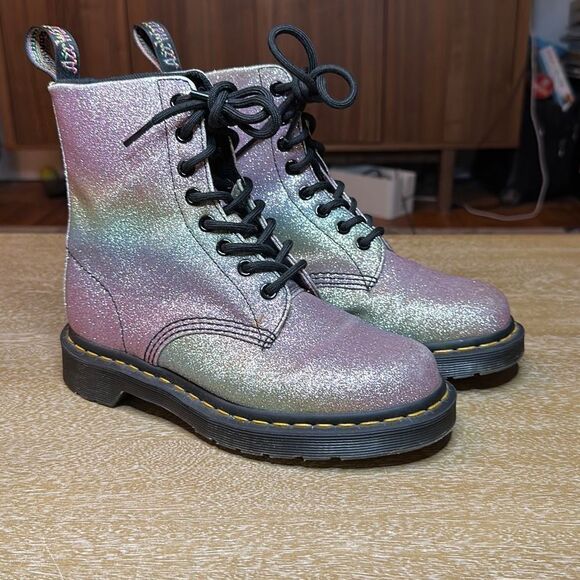 Dr. Martens Pascal Glitter Boots - Picture 1 of 10